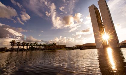Fachada do Congresso Nacional, em Brasília