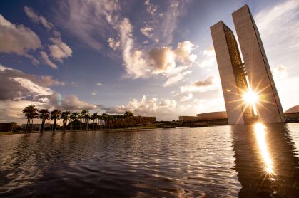 Fachada do Congresso Nacional, em Brasília