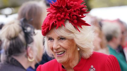 A rainha consorte Camilla Parker Bowles