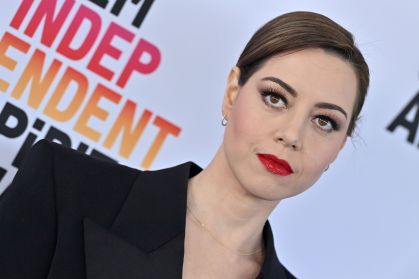 A atriz Aubrey Plaza