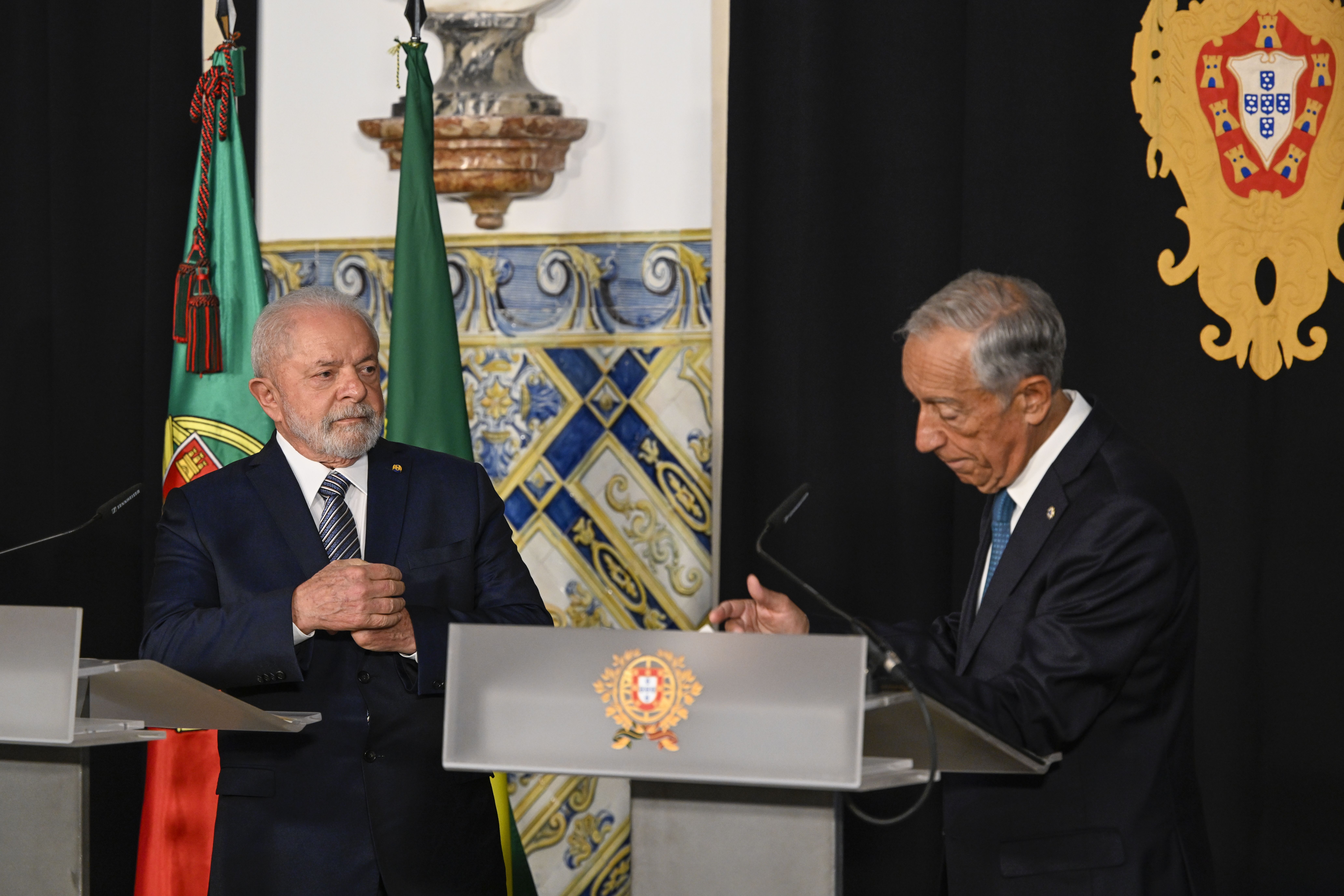 Portugal Hosts State Visit Of The President Of Brazil Luiz Inácio Lula Da Silva