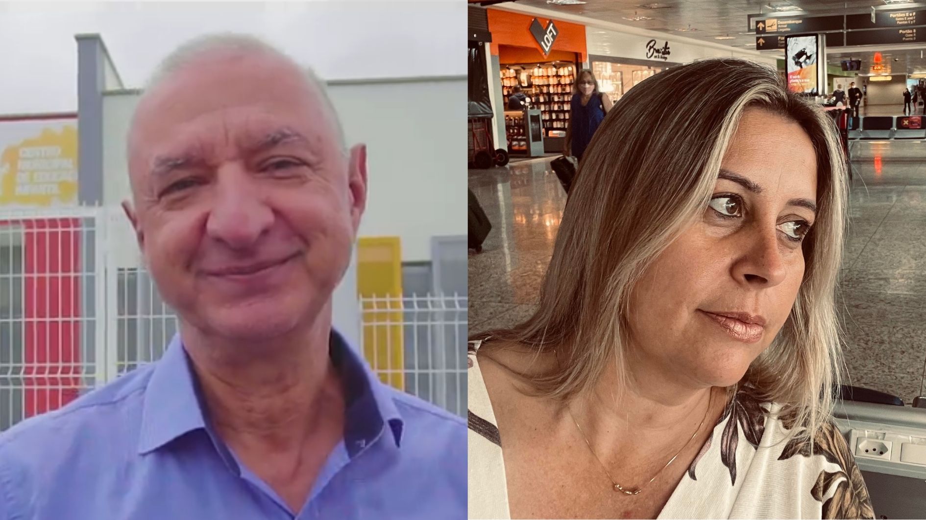 Hissam Hussein e Marilene Rode