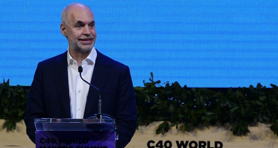 O prefeito de Buenos Aires, Horacio Rodriguez Larreta, agora candidato à Presidência na Argentina / Gustavo Garello/Getty Images