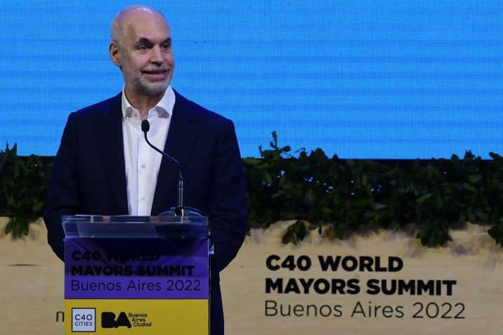 O prefeito de Buenos Aires, Horacio Rodriguez Larreta / Gustavo Garello/Getty Images