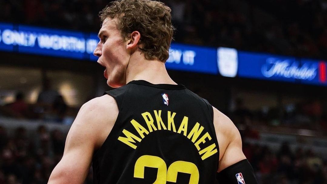 Lauri Markkanen pelo Utah Jazz