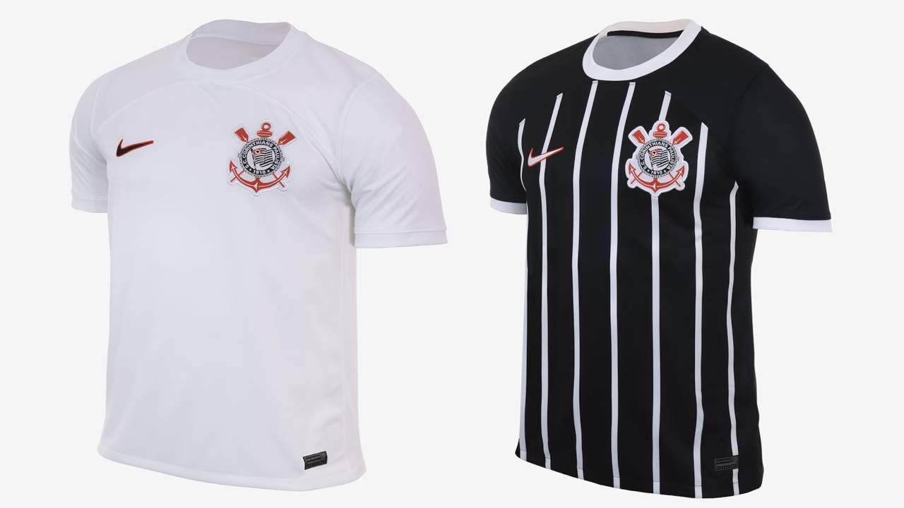 Novas camisas do Corinthians