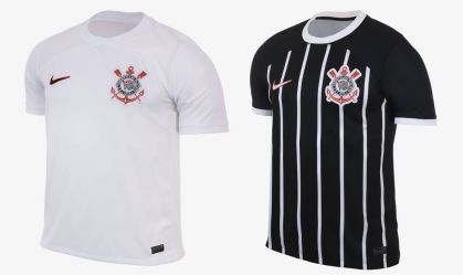 Novas camisas do Corinthians