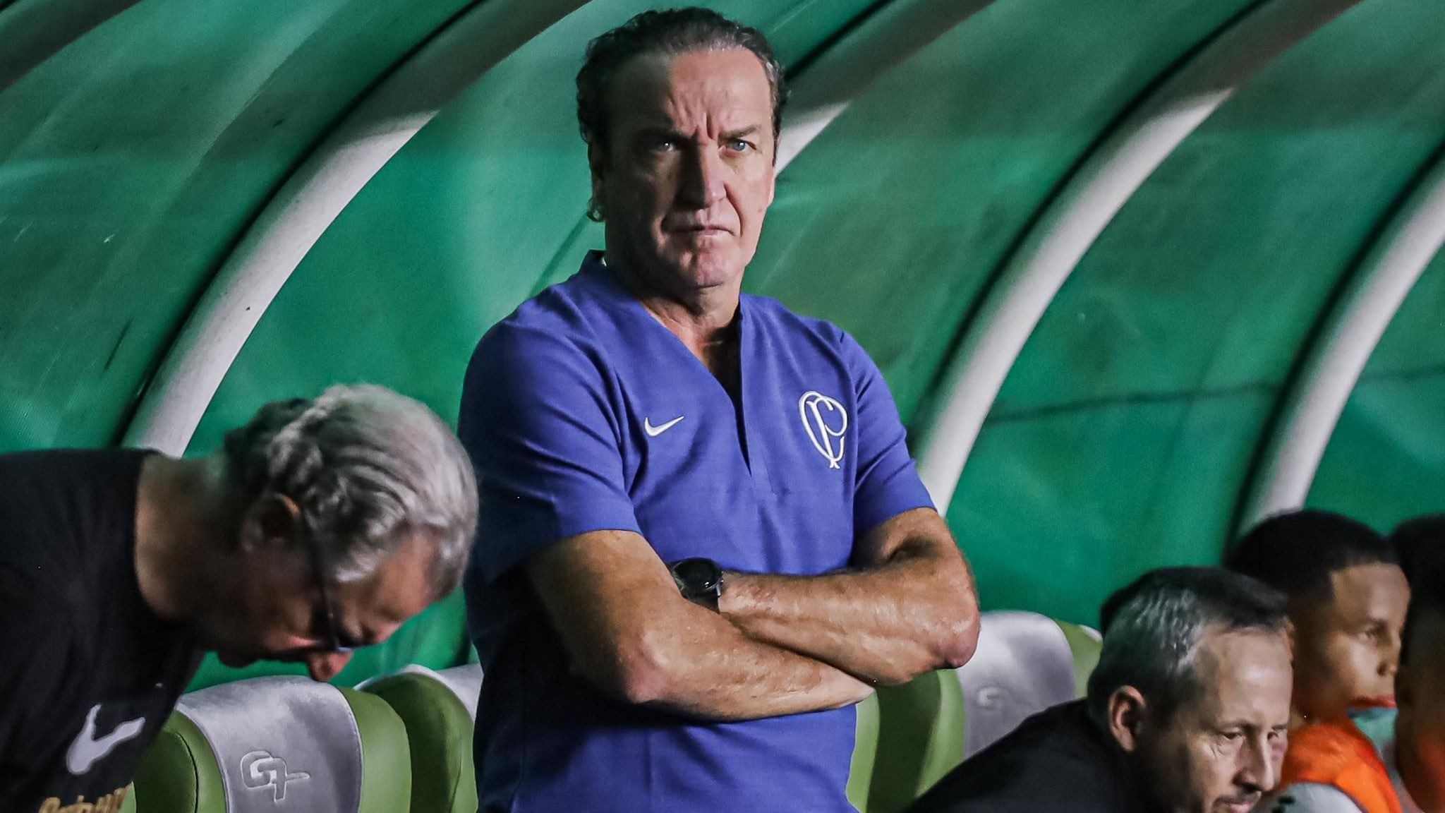 Cuca estrou como técnico do Corinthians no último domingo