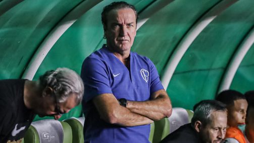 Cuca estrou como técnico do Corinthians no último domingo