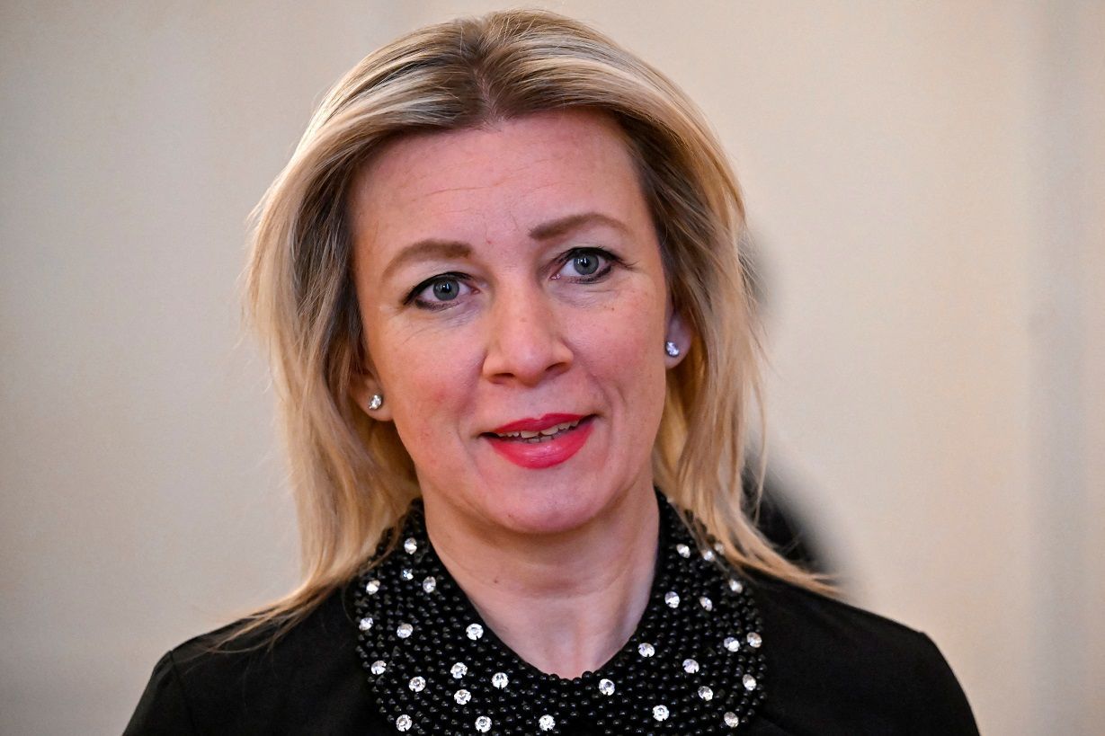 Porta-voz do Ministério das Relações Exteriores da Rússia, Maria Zakharova, em Moscou