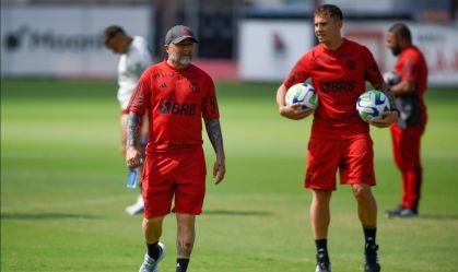 Jorge Sampaoli, técnico do Flamengo.