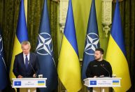 Zelensky pressiona Otan e pede para a Ucrânia ser convidada a integrar aliança