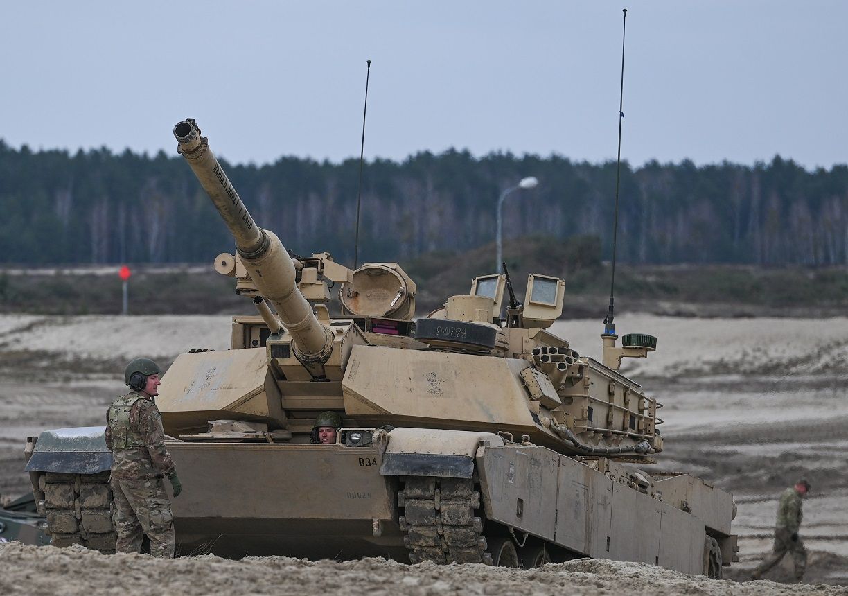 Abrams Tank Training In Nowa Deba