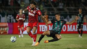 Gabigol voltou a ficar em branco contra o Maringá