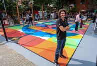 Anderson Varejão e Cavs inauguram quadra visando crescimento da NBA no Brasil