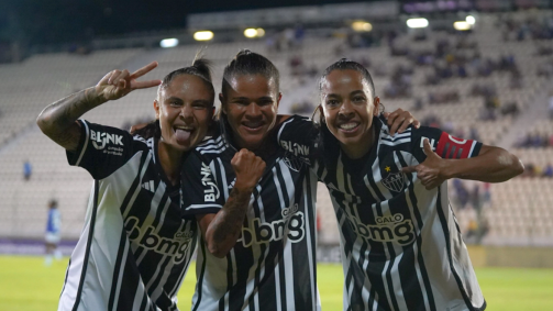 Atlético-MG feminino vence o Cruzeiro por 3 a 2 pelo Brasileirão