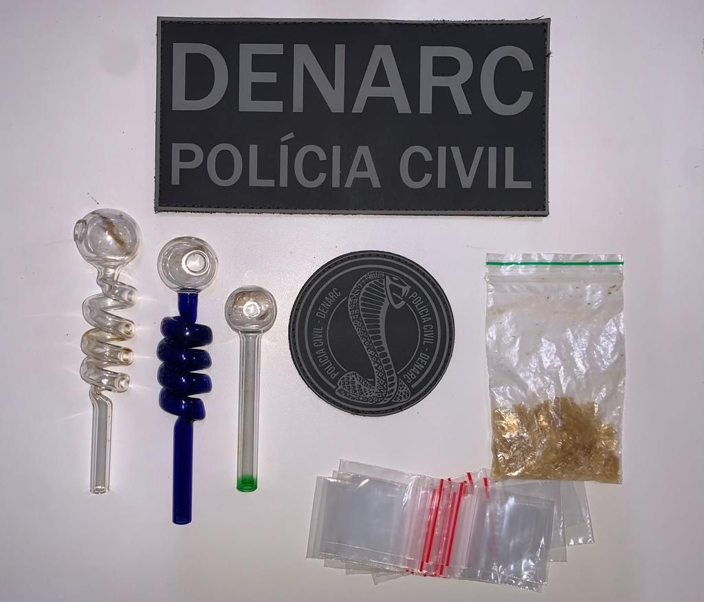 Polícia faz apreensão inédita de substância alucinógena extraída de sapo / Polícia Civil de Goiás