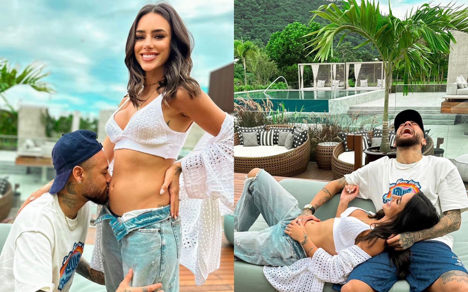 Neymar e Bruna Biancardi esperam a chegada de uma filha