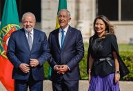 Lula participa de cerimônia com presidente de Portugal e homenagem a Camões