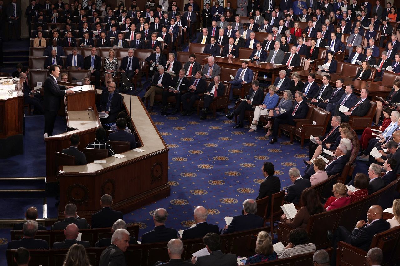 South Korean President Yoon Addresses Joint Meeting Of U.S. Congress