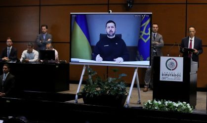 Zelensky pede ao México que apoie plano de paz proposto pela Ucrânia 