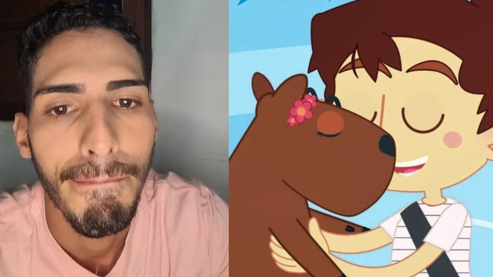 Influenciador Agenor Tupinambá de despede de Capivara