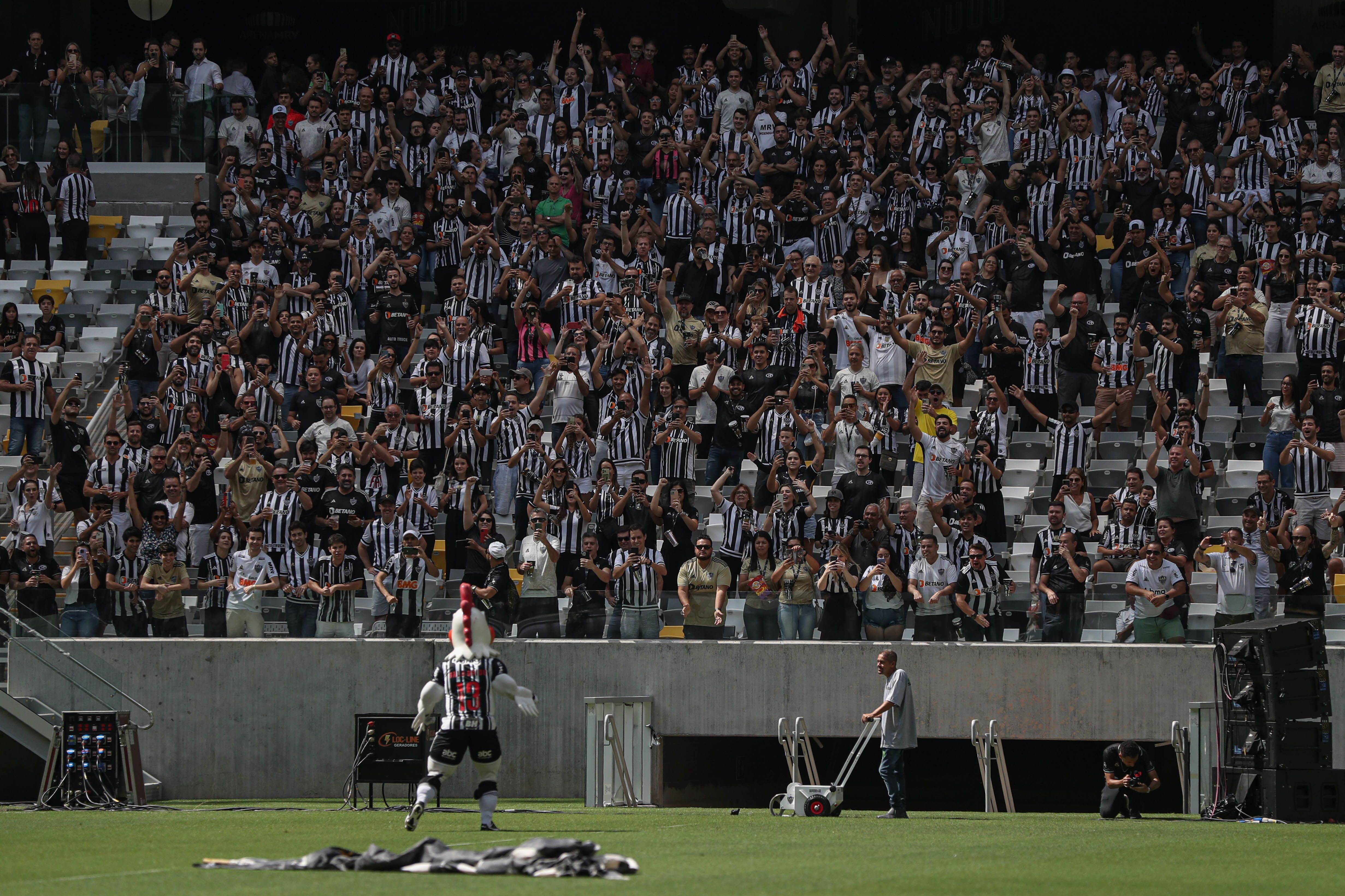 Arena MRV, estádio do Atlético Mineiro, é inaugurada em Belo Horizonte