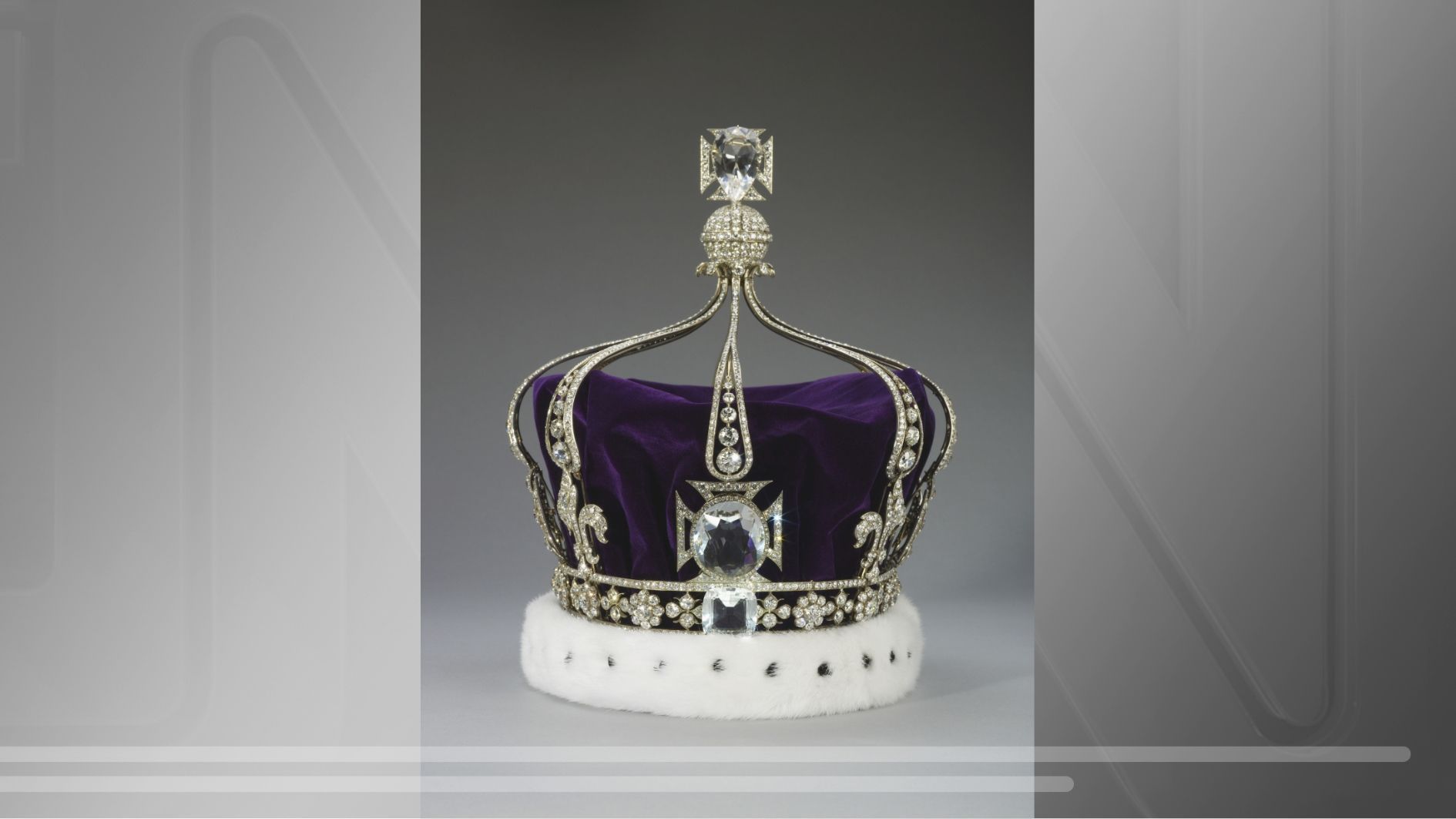 A Coroa da Rainha Mary foi escolhida pela rainha consorte Camilla para a cerimônia de coroação. / Divulgação/ Palácio de Buckingham