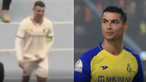 Cristiano fez gesto obsceno após jogo contra o Al-Hilal
