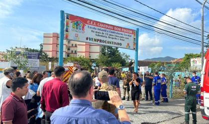 Velório das crianças mortas em creche, investigação da PF sobre joias e mais de 6 de abril