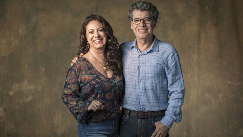 Eliane Giardini e Paulo Betti foram casados por 25 anos e têm duas filhas. • TV Globo