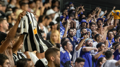 Torcidas de Atlético-MG e Cruzeiro