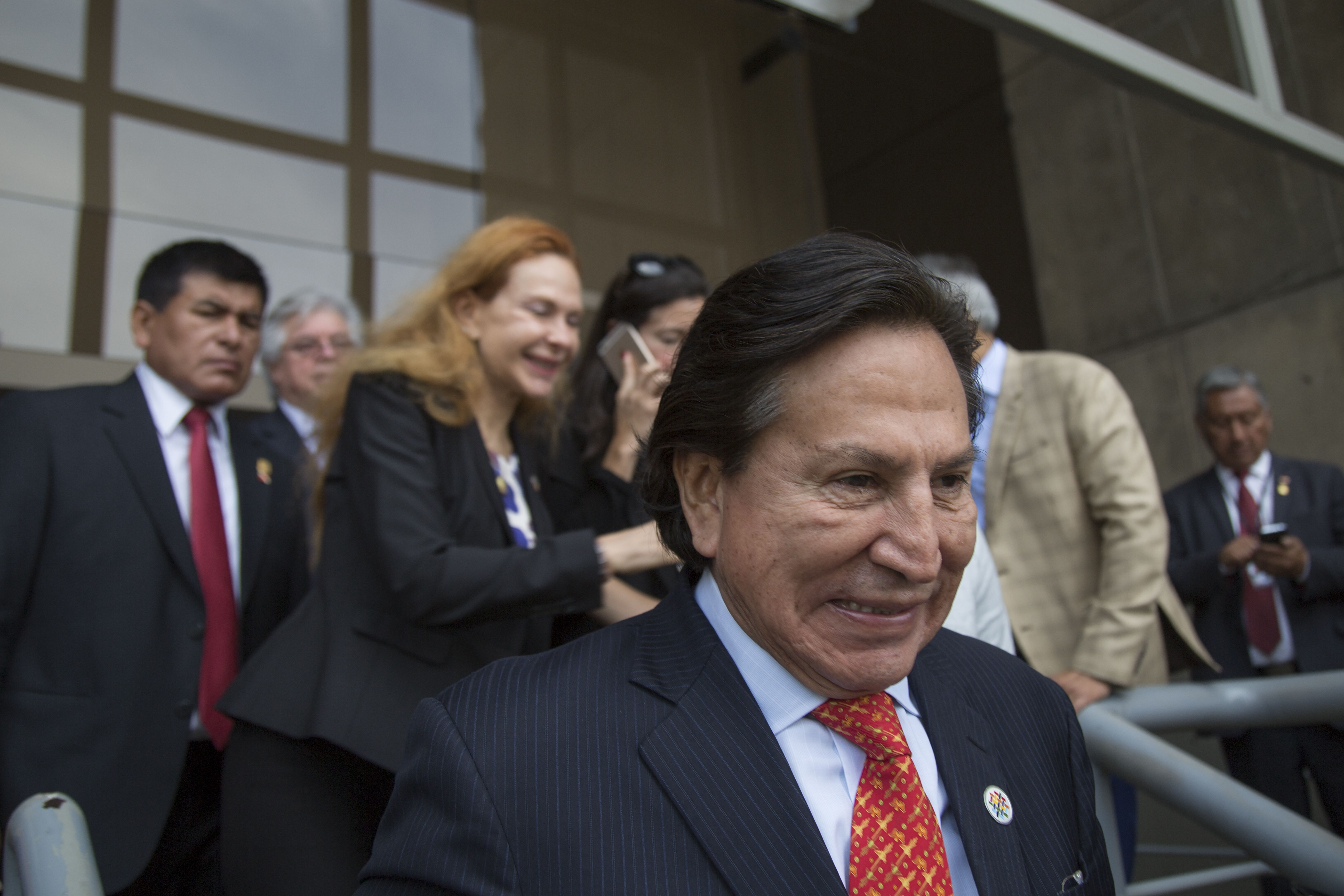 Alejandro Toledo, former President of Perú looks on during the Asia Pacific Economic Cooperation (APEC) Summit on November 19, 2016 in Lima, Peru