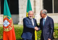 Portugal e Brasil têm “potencial extraordinário” para incrementar comércio, diz Lula em Lisboa