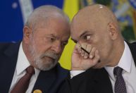 Lula se aconselha com Alexandre de Moraes sobre segurança pública