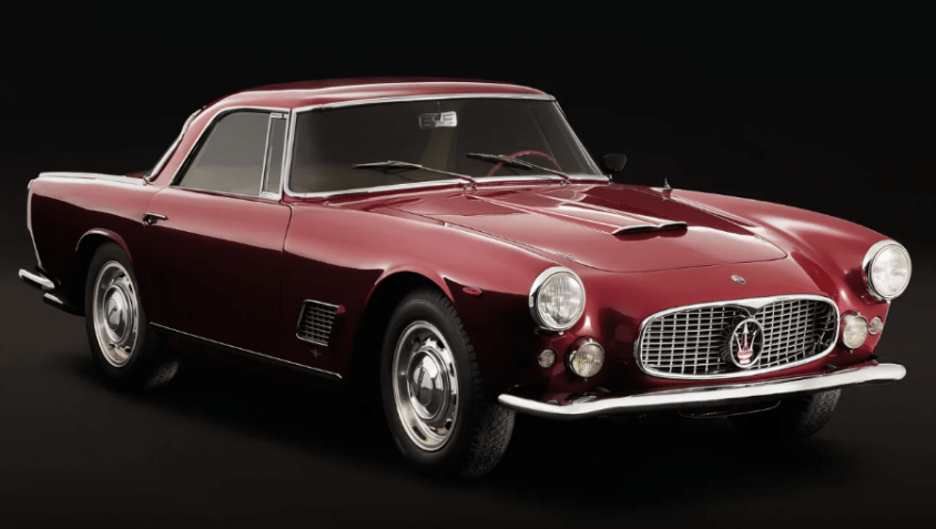 O Maserati 3500 GT de 1957 foi o primeiro carro de estrada da marca a ser construído em volumes relativamente grandes / Cortesia Maserati