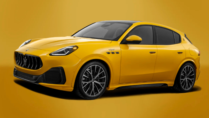 O Maserati Grecale SUV tem uma sensação de direção agressiva / Maserati