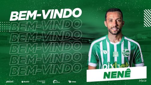 Juventude confirma contratação do meia Nenê.