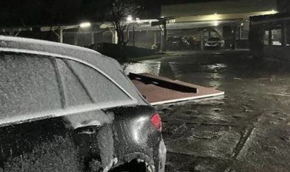 Neve atinge estado de Santa Catarina no outono