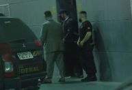 Thiago Brennand chega à Polícia Federal e passará por exame de corpo de delito