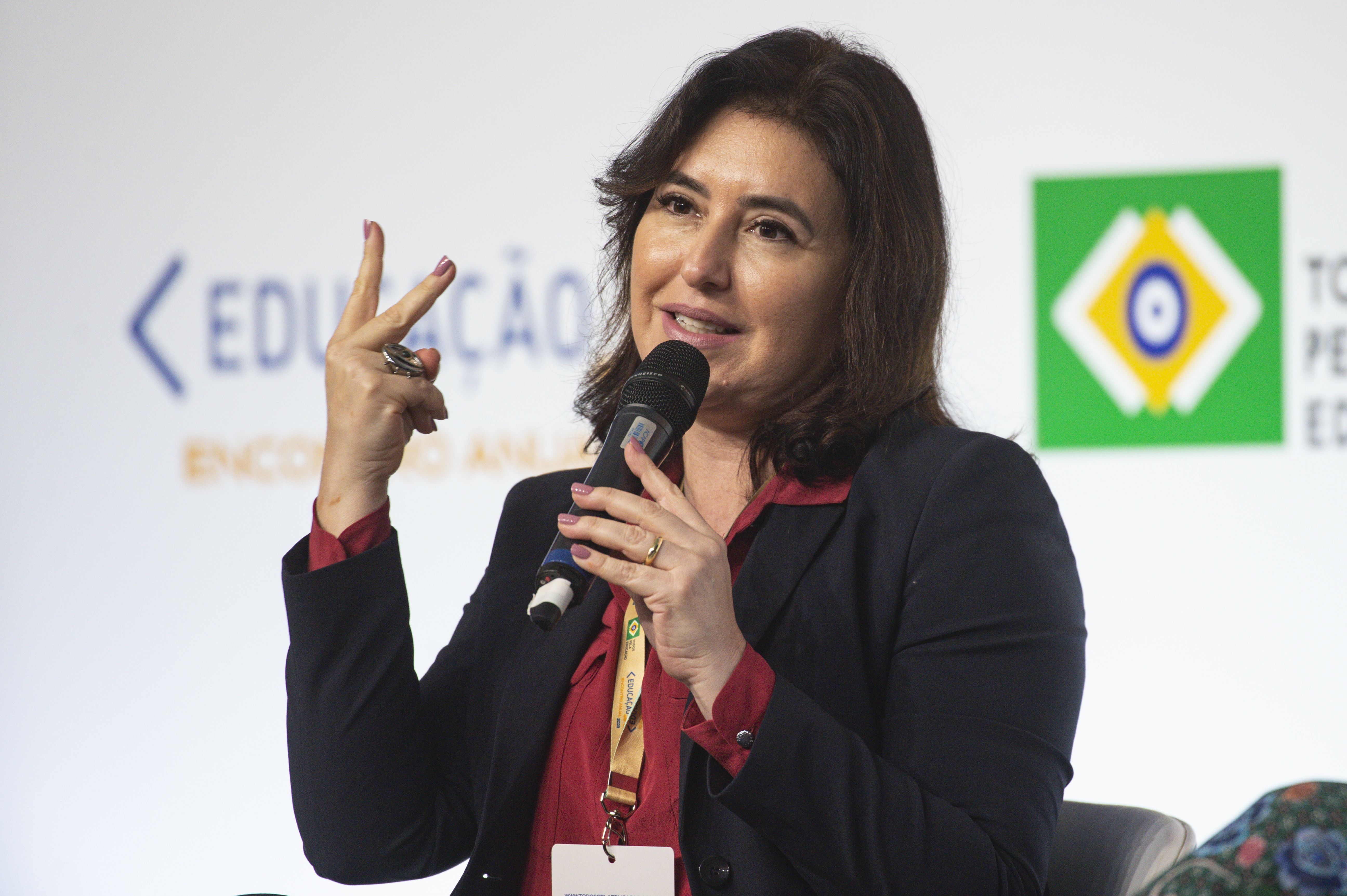Simone Tebet, ministra do Planejamento