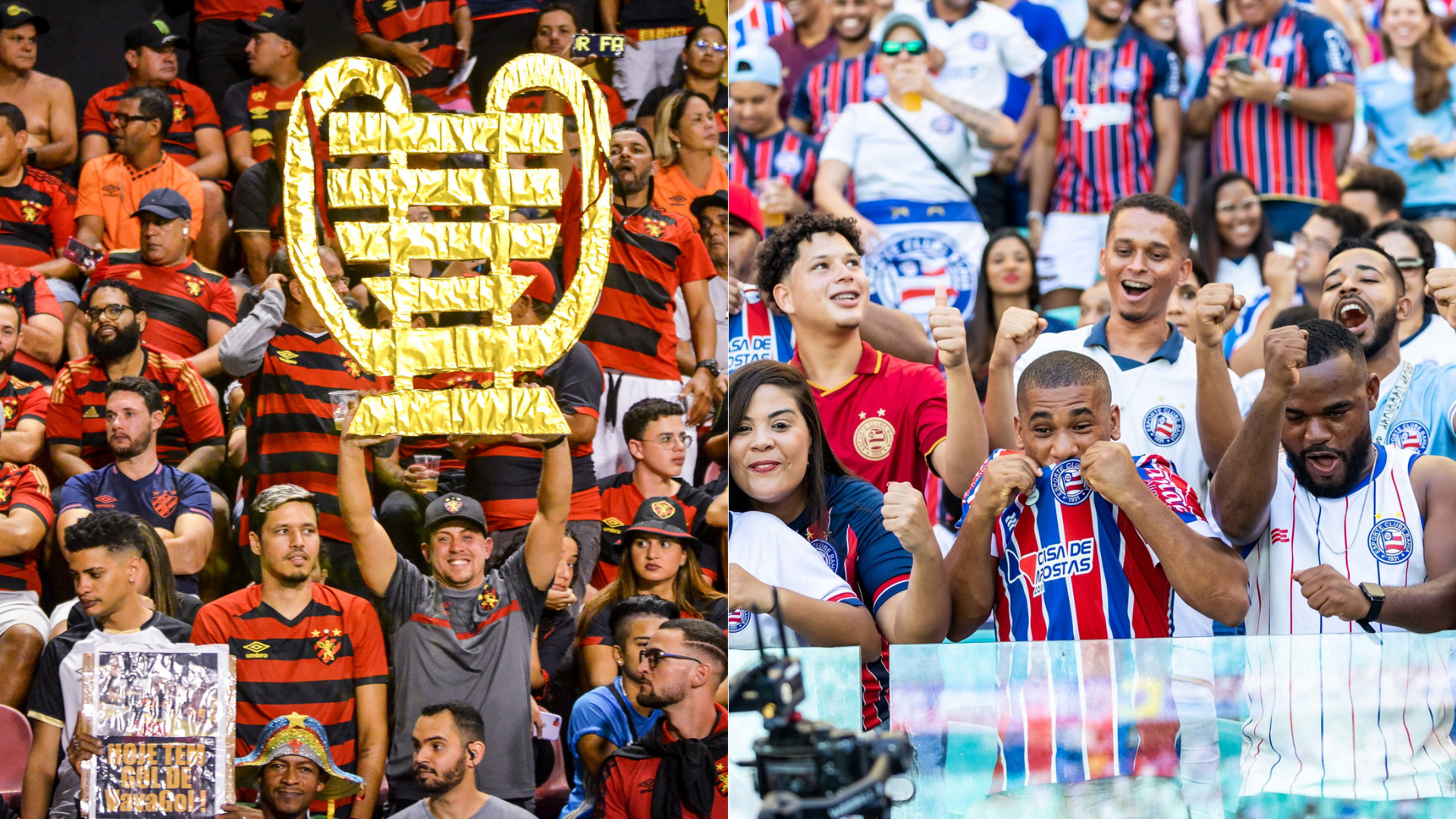 Torcidas de Bahia e Sport lideram ranking de mais fanáticas