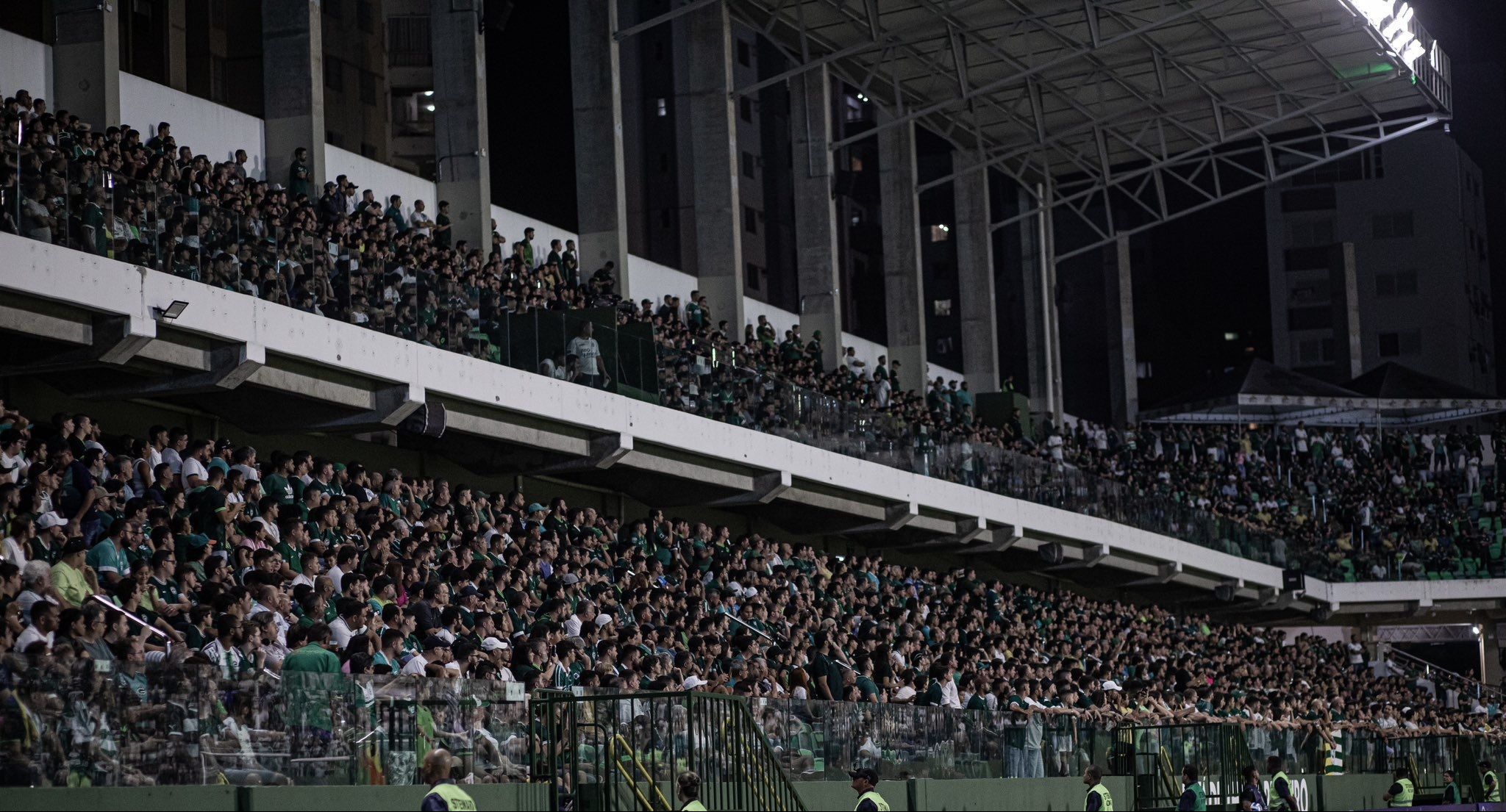 Torcida do Goiás na Serrinha. / Divulgação/Goiás