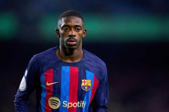 Ousmane Dembélé sofreu com lesões no Barcelona • Imagem: Forbes/Getty Images