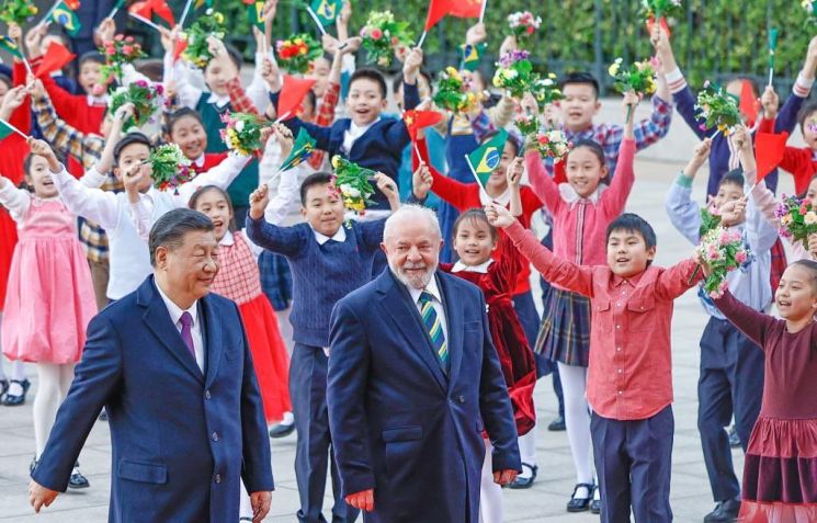 Xi Jinping e Lula / Ricardo Stuckert/PR