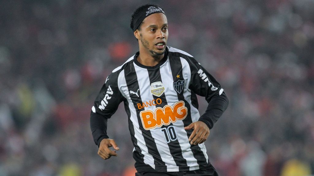 Ronaldinho Gaúcho jogou no Atlético-MG entre 2012 e 2014