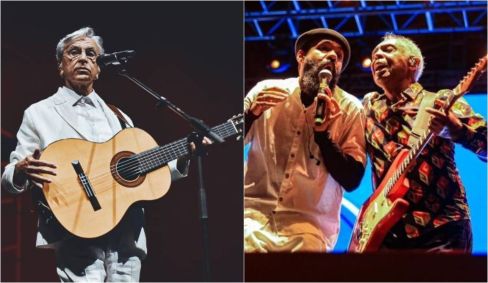 Show especial de Caetano Veloso cantando "Transa" e parceria de Gilberto Gil com BaianaSystem encabeçam line-up do "Doce Maravilha"