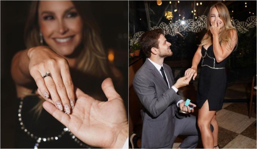 Em maio, MP abriu inquérito para investigar anel de noivado dado por deputado Felipe Becari a Carla Diaz / Reprodução