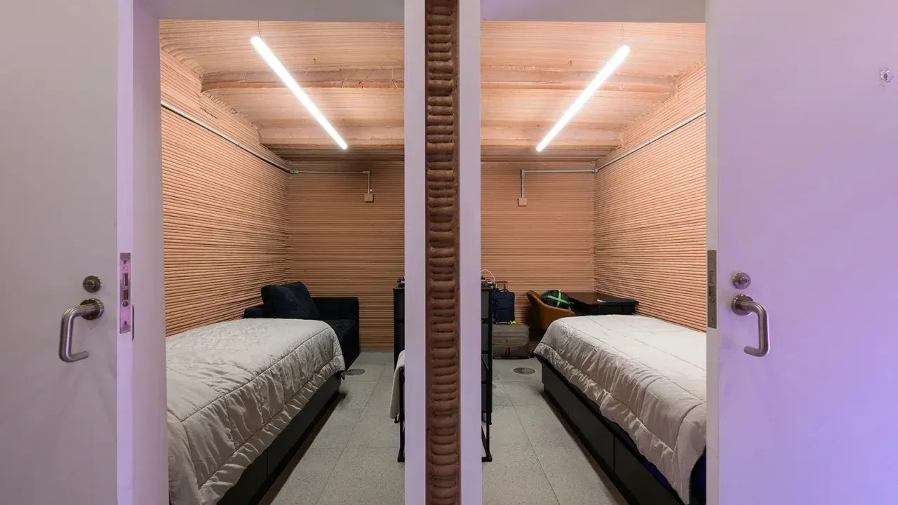 A tripulação do CHAPEA viverá em um habitat com quartos individuais no Johnson Space Center da NASA em Houston / Bill Stafford/NASA