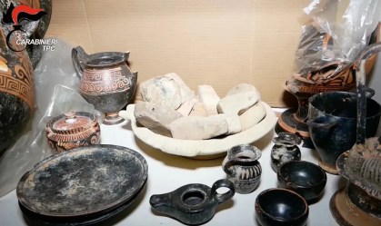 Milhares de artefatos históricos roubados são recuperados pela polícia italiana